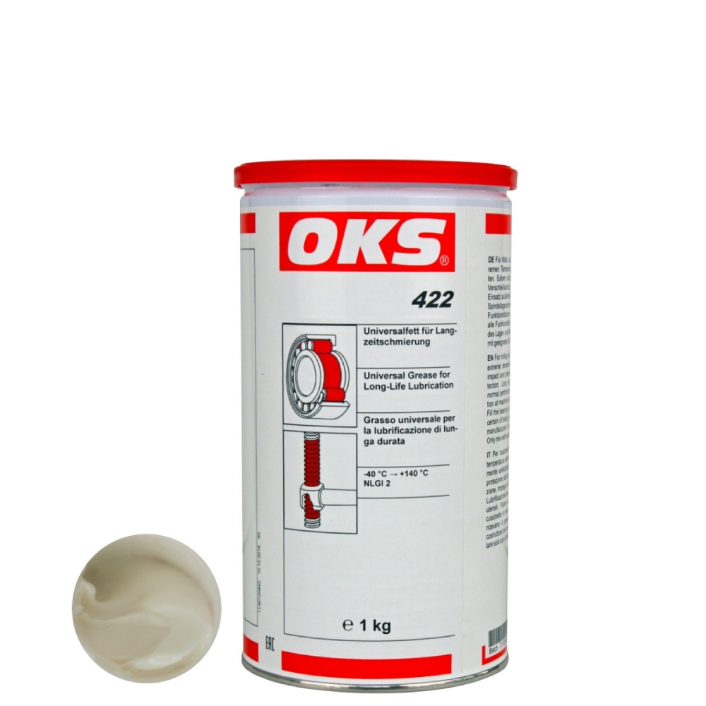 pics/OKS/E.I.S. Copyright/Tin/422/oks-422-universal-grease-for-long-term-lubrication-nlgi-2-1kg-can-001.jpg